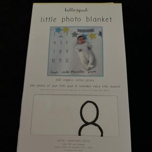 Baby Photo Blanket-Organic Cotton-Brand New